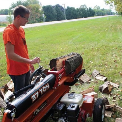 Brave VH1737GX 37-Ton Log Splitter w/ Honda GX270 Engine