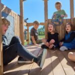 Dover Bay Swing Set with Monkey Bars