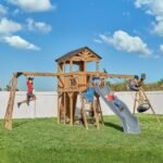 Dover Bay Swing Set with Monkey Bars