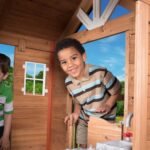Scenic Heights Wooden Playhouse